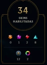 CONTA ACC OURO 1 LOL, LEAGUE OF LEGENDS, LEVEL 157