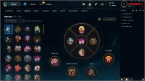 Conta diamante 2 ex grao mestre com as recompensas de GM - League of Legends LOL