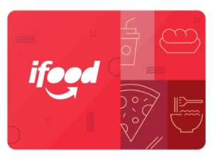 Vale presente Ifood (Recarga) R$50,00 - Gift Cards