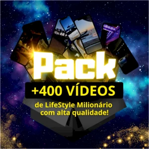 Pack + De 400 Vídeos Lifestyle Milionário Virais - Outros