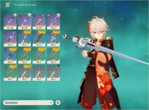 Genshin Impact Ac-33 Kazuha,Mona
