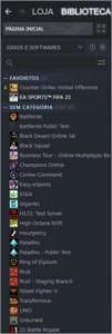 Conta Steam vinculada com Orgin, Cs Go, Fifa 21, Rust