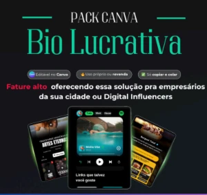 Pack Canva BIO LUCRATIVA - Fature alto - Outros