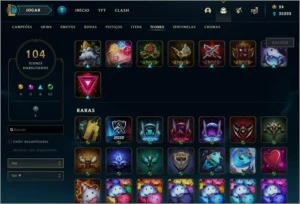Conta League Of Legends 214 Skins LOL