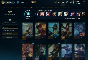 Conta League Of Legends Mestre 71% De Win Rate LOL