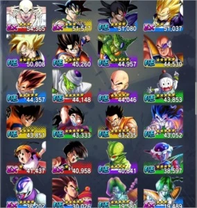 Conta Dragon Ball Legends