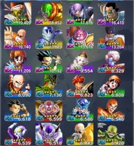Conta Dragon Ball Legends