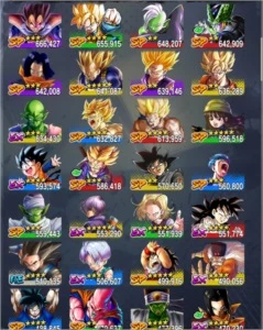 Conta Dragon Ball Legends