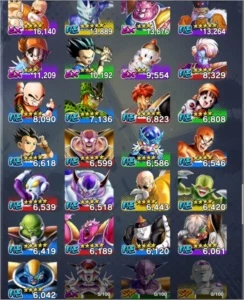 Conta Dragon Ball Legends