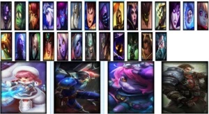 CONTA LV 30 27 CHAMP E 4 SKINS - League of Legends LOL