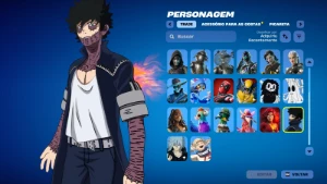 Conta Fortnite | 30 Skins | Tomura Shigaraki | As melhores