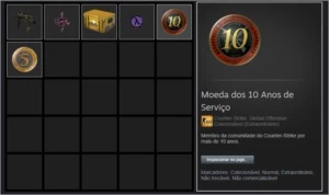 Conta STEAM Rara