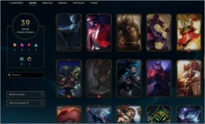 CONTA NÍVEL 66, ELO GOLD 1 ( S8 ) - League of Legends LOL