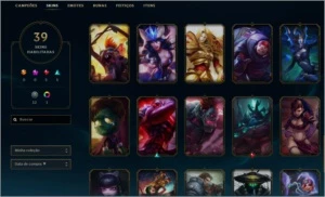 CONTA NÍVEL 66, ELO GOLD 1 ( S8 ) - League of Legends LOL