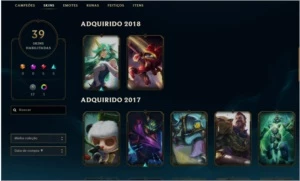 CONTA NÍVEL 66, ELO GOLD 1 ( S8 ) - League of Legends LOL