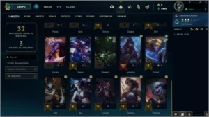 Conta Mestre League of Legends LOL