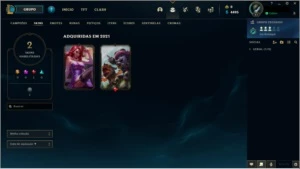 Conta Mestre League of Legends LOL