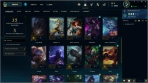 Conta Mestre League of Legends LOL