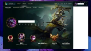 Conta league of legends. Gold V/ 40k de RP Gastos 141 skins LOL
