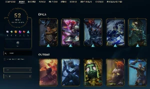 Conta League of Legends Full Acesso - 73 Champs e 52 Skins LOL