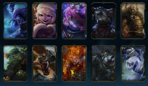 Conta League of Legends Full Acesso - 73 Champs e 52 Skins LOL