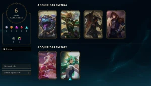 Conta Lol Platina, 73% Winrate + (1380Rps) -(Todos Os Dados) - League of Legends