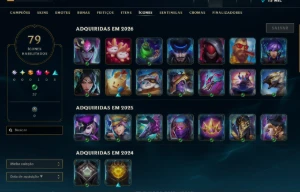 Conta Lol Platina, 22 Skins, Ultimate, 15K Ea, Honra 4 - League of Legends