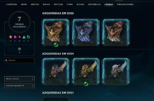 Conta Lol Platina, 22 Skins, Ultimate, 15K Ea, Honra 4 - League of Legends