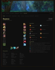 Conta Warmane com Shadow Priest 5.7 e Warlock 4.5 - Blizzard