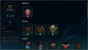 CONTA LOL|  D4/D3 |  LV 416 |  371 SKINS - League of Legends