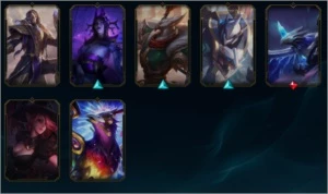 conta 39 champs,12 skins e excelente espólios - League of Legends LOL