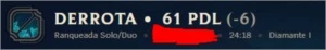 VENDA DE CONTA DIAMANTE 1 MMR ALTO - League of Legends LOL
