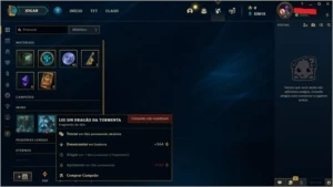 CONTA SMURF 50K+ DE ESSÊNCIA AZUL ( Skin lendária Lee sin ) - League of Legends LOL