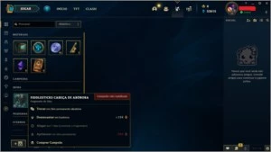 CONTA SMURF 50K+ DE ESSÊNCIA AZUL ( Skin lendária Lee sin ) - League of Legends LOL