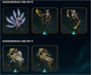 Conta League of Legends (Todas as Skins na Descrição) LOL