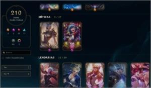 Conta League of Legends (Todas as Skins na Descrição) LOL