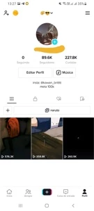 VENDO TIKTOK 89.6K - Redes Sociais