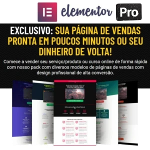 MEGA PACK 2500 Modelos de Paginas de vendas + Elementor Pro - Serviços Digitais