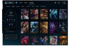 Conta league of legends LOL