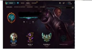 Conta league of legends LOL