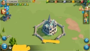 Conta de rise of kingdons, 7,4 M de poder, + 9000 joias. - Outros