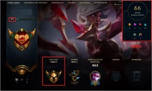 [20% OFF] CONTA LOL | OURO 4 | (115 CHAMPS & 66 SKINS) - League of Legends