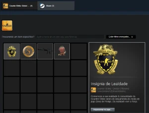Conta de steam/cs go - Counter Strike