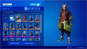 conta fortinite season 3 ate a 9 - Fortnite