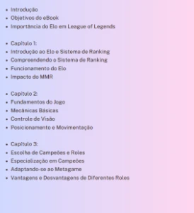 Domine League of Legends:O Guia Definitivo para Subir de Elo LOL