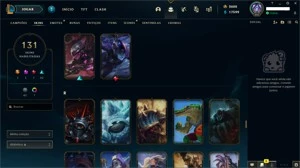 CONTA LOL - MUITAS SKINS RARAS! - League of Legends
