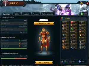Conta Runescape3 2664 total level p2p pago até jan de 2019 RS