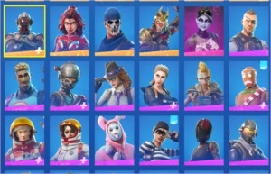 Fortnite 10KD 30%WR BURNED MERRY MARAUDER + de 300USD GASTOS