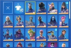 Fortnite 10KD 30%WR BURNED MERRY MARAUDER + de 300USD GASTOS