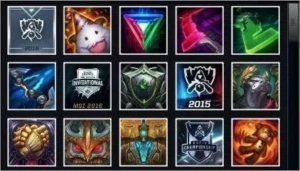 Conta no League of Legends Platina 3 LOL